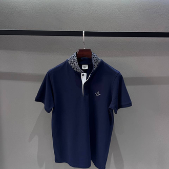 YAKA DETAYLI POLO YAKA (251904-LACİVERT)