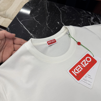 İthal Kenzo T-shirt Kırışmayan Kumaş (9446-Beyaz)
