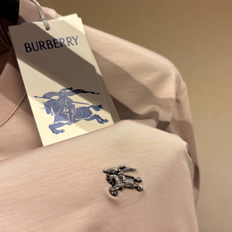 İthal Burberry T-shirt Kırışmayan Kumaş (9224-Bej)
