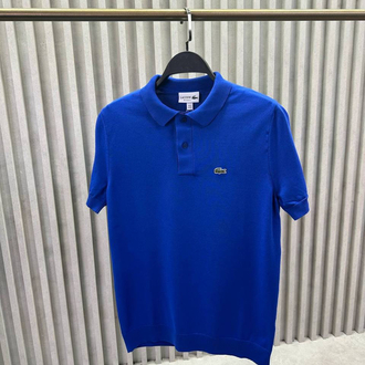 Rayon Kırışmayab Triko Polo Yaka (Saxs mavisi -33016)