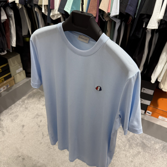 İthal Moncler T-shirt Kırışmayan Kumaş (418-Mavi)
