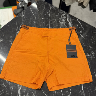 Zegna Premium Deniz Şortu ve Şort Kapri (5165-Turuncu)