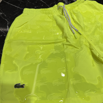  Hologram Timsah Desenli Deniz Şortu (0506)