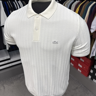 Detaylı Triko Polo Yaka (Beyaz -33049)
