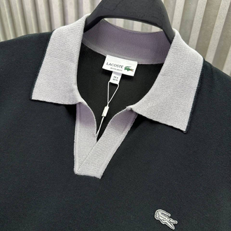  V Yaka Triko  Polo Yaka (33070-Siyah )