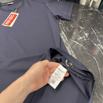 İthal Kenzo T-shirt Kırışmayan Kumaş (9446-Lacivert)