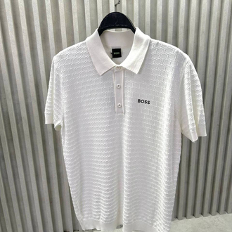 Boss Triko Polo Yaka (Lacivert-33057-Beyaz)