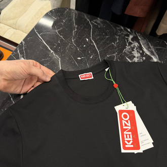 İthal Kenzo T-shirt Kırışmayan Kumaş (9446-Siyah)