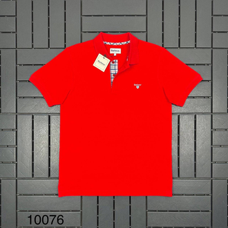 Barbour Polo Yaka (10076-Kırmızı)