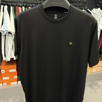 İthal Brunello Cucınelli T-shirt Kırışmayan Kumaş (9427-Siyah)