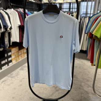 İthal Moncler T-shirt Kırışmayan Kumaş (418-Mavi)