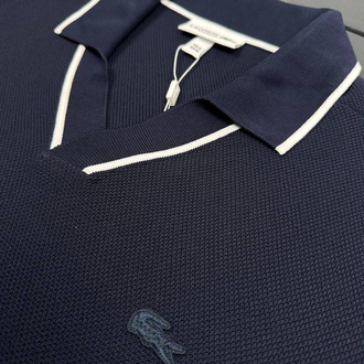 V Yaka Triko Polo Yaka (33040-Lacivert)