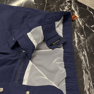 Zegna Premium Deniz Şortu ve Şort Kapri (5165-Lacivert)
