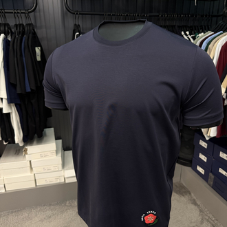 İthal Kenzo T-shirt Kırışmayan Kumaş (9446-Lacivert)