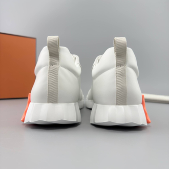 Hermes Beyaz Deri Sneakers (İTHAL ÜRÜN)