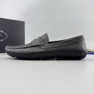 Prada Siyah Deri Loafer (İTHAL ÜRÜN)