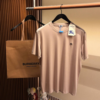 İthal Burberry T-shirt Kırışmayan Kumaş (9224-Bej)