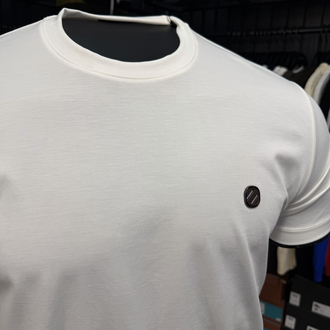 İthal Zegna T-shirt Kırışmayan Kumaş (9461-Beyaz)