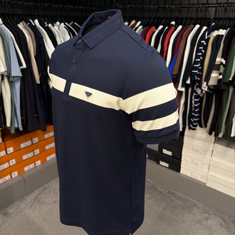 İthal Prada Polo Yaka Kırışmayan Kumaş (6956-Lacivert)