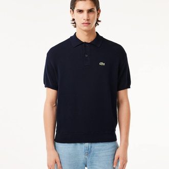 Rayon Kırışmayab Triko Polo Yaka (Siyah -33016)