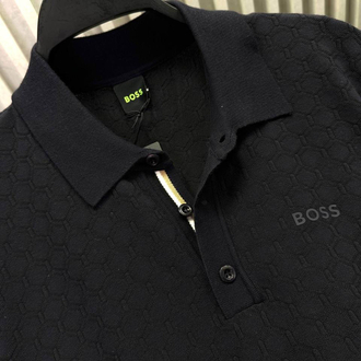Boss Triko Polo Yaka (Lacivert-33057-Siyah)