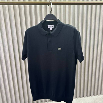 Rayon Kırışmayab Triko Polo Yaka (Siyah -33016)