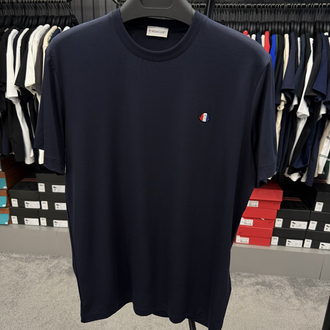 İthal Moncler T-shirt Kırışmayan Kumaş (418-Lacivert)