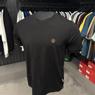 İthal Hermes T-shirt Kırışmayan Kumaş (15054-Kahverengi)