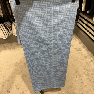 Fendi Dijital  Baskılı Plaj Havlusu