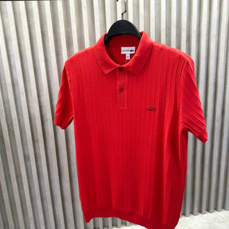 Detaylı Triko Polo Yaka (Kırmızı -33049)