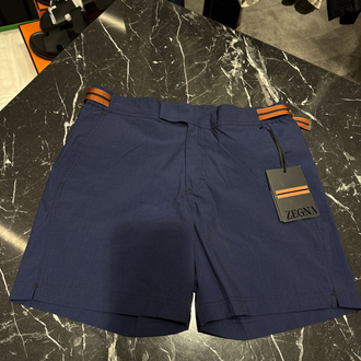 Zegna Premium Deniz Şortu ve Şort Kapri (5165-Lacivert)