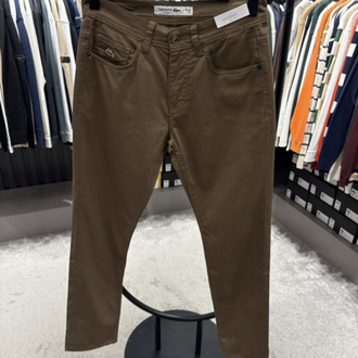 Gabardin Kumaş Pantolon (1199-Taba)