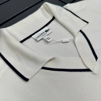 V Yaka Triko Polo Yaka (33040-Beyaz)