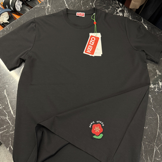 İthal Kenzo T-shirt Kırışmayan Kumaş (9446-Siyah)