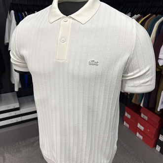 Detaylı Triko Polo Yaka (Beyaz -33049)