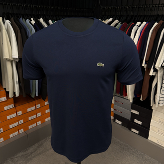 Premium Modal Kırışmayan Kumaş T-shirt (15046-Lacivert