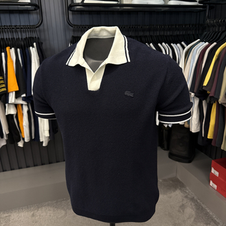 Keten Polo Yaka Triko (Lacivert-33055) 