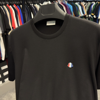 İthal Moncler T-shirt Kırışmayan Kumaş (418-Siyah)