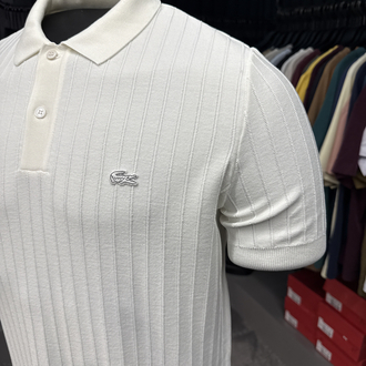 Detaylı Triko Polo Yaka (Beyaz -33049)