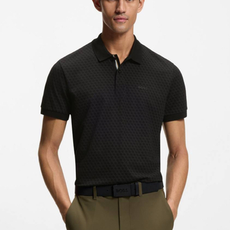 Boss Triko Polo Yaka (Lacivert-33057-Siyah)
