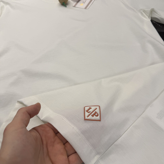 İthal Lora Piana T-shirt Kırışmayan Kumaş (9444-Beyaz)