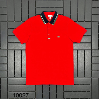 Yaka Detaylı Polo Yaka (10027-Kırmızı)