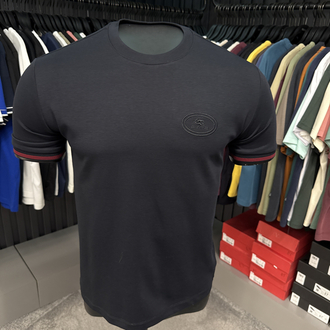 İthal Etro T-shirt Kırışmayan Kumaş (290001-Siyah)