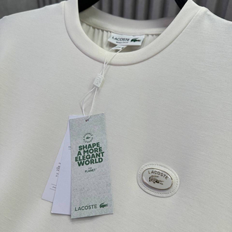 Yeni Demir Logo Modal Kırışmayan Kumaş T-shirt (15052-Beyaz)