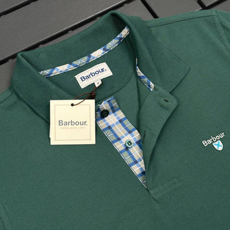  Barbour Polo Yaka (10076-Koyu Yeşil)