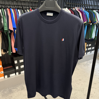 İthal Moncler T-shirt Kırışmayan Kumaş (418-Lacivert)
