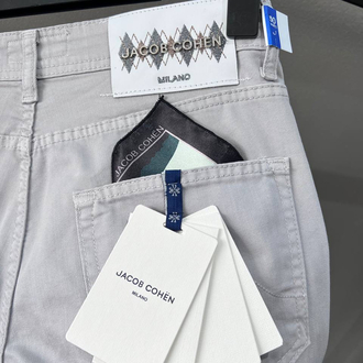 Premium Jacob Cohen Tensel Kumaş Kot Pantolon(1577-Gri)