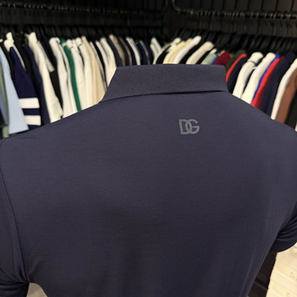 İthal Dolce Gabbana Polo Yaka Kırışmayan Kumaş (10081-Lacivert)