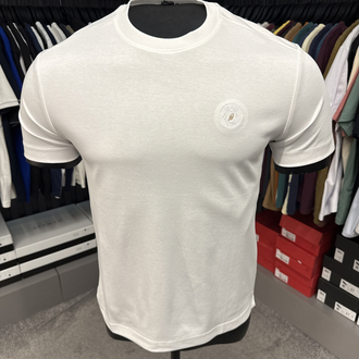 İthal BİRONİ  T-shirt Kırışmayan Kumaş (26096-Beyaz)