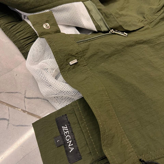 Zegna Premium Deniz Şortu ve Şort Kapri (5165-Yeşil)